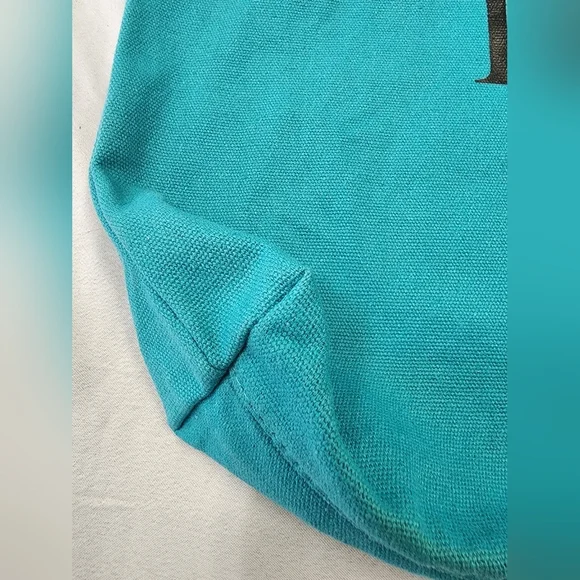 Lancôme Turquoise "Be Bold" Blue Tote Bag Should Bag Lightweight - Picture 9 of 9